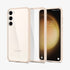 ACS05617 - Galaxy S23 Ultra Case Ultra Hybrid in crystal clear showing the back